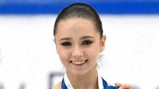 世界最高点の15歳ワリエワ、母国メディアは絶賛止まらず「文句なし」「歴史上で最高」