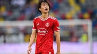 日本からの長旅で戻った田中碧についてデュッセルドルフ指揮官「選択肢に入る」とHSV戦で起用の可能性