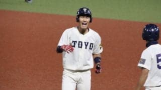 [硬式野球] リーグ戦４連勝ならず　あと１点が遠く再び拓大に惜敗