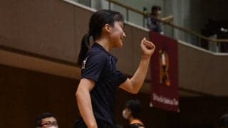 【バドミントン部女子】東北福祉大にストレート勝ちでインカレ１回戦突破！