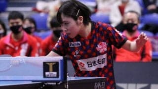 【Tリーグ】東京五輪銀メダリスト平野美宇、今季初のベンチ入り　16日のトップ名古屋戦