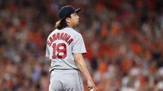 【MLB 優勝決定S】澤村拓一が1/3回1失点　プレーオフ初登板、無死満塁の大ピンチ招き犠飛で1失点