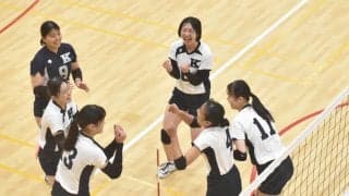 【バレーボール部女子】京橘大に３－１でリーグ戦初白星！