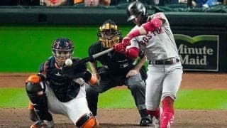 【MLB 優勝決定S】また松井秀喜に並ぶメジャー史上2人目快挙！　Rソックス外野手が怒涛の“8長打”