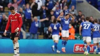 ユナイテッドが敵地でのリーグ戦30戦ぶりの敗戦…レスターとの打ち合いに敗れリーグ3戦未勝利《プレミアリーグ》