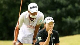 渋野日向子、2週連続Vかかる最終Rはスタート前に悪天候で中断　勝、古江と最終組