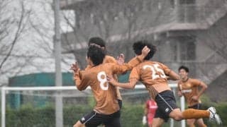 序盤のゴールが決勝点に！チャンスを何度も演出し２戦連続の勝利ー関東大学サッカーリーグ２部　第20節　対専大