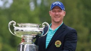 ショーン・ノリス、日本オープン制覇に「（キャディとして）支えになってくれた弟と、家族に感謝」