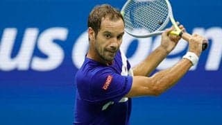 ガスケ、ストレートで初戦敗退