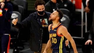 カリーが相棒トンプソンについて思いを語る「復帰が近づくにつれてワクワクしている」