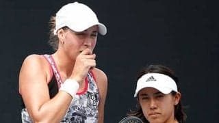 加藤未唯ペア 接戦制し初戦突破