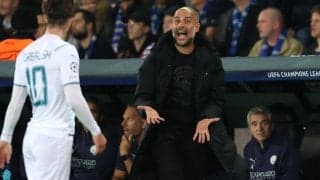 CLで大勝したグアルディオラ監督が、共闘した元キャプテンからのアドバイスを明かす「コンパニと話をした」