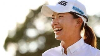 渋野日向子、引退の32歳キム・ハヌルに感謝「すごく優しく接してくれた」