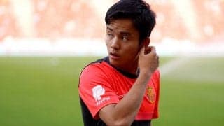 マジョルカが久保建英の“手術説”を否定、松葉杖無しのリハビリ姿で調整をアピール