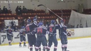 リーグ初戦を完封勝利で飾る！─関東大学アイスホッケーリーグ戦　対慶大