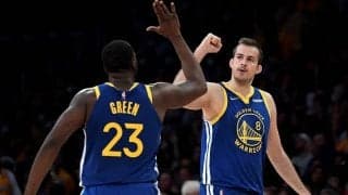 カリー不調をカバーして勝利を収めたウォリアーズ、指揮官はビエリツァの働きを絶賛