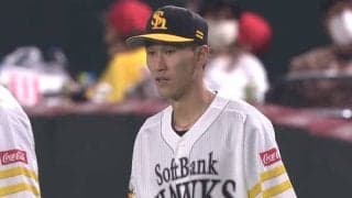 鷹・甲斐＆中村晃の“妙技”に驚嘆の声　三森の好守アシストに「エグくね？」「うますぎ」