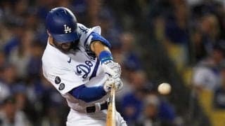 【MLB 優勝決定S】崖っぷちドジャース、テイラーが驚異の1試合3本塁打　PO3発6打点は史上3人目