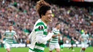 古橋亨梧、完璧トラップ弾がEL第3節ベストゴール4傑選出　海外興奮「偉大なキョウゴ」