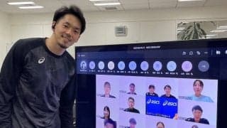 「RUN for X ASICS DREAM DAY」が開催…篠山竜青が大学生たちと交流