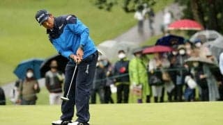 松山英樹、通算8アンダー単独首位でホールアウト　運も味方に「68」で半年ぶりV視野