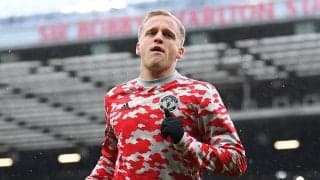 ファン・デ・ベーク、アヤックス復帰なしもユナイテッド退団濃厚か