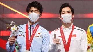 体操・橋本大輝、優勝した中国選手を称賛　無念の王座陥落も潔し「彼が今の世界一」