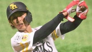 鷹・今宮健太、「左脛骨骨挫傷」で今季絶望的　2～3週間は状態を見ながら練習