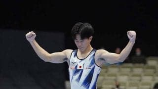 床銀メダルの21歳南一輝「攻めた演技できた」　初の世界体操に充実感「やり切った」