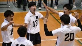【バレーボール部男子】大産大にストレート負け