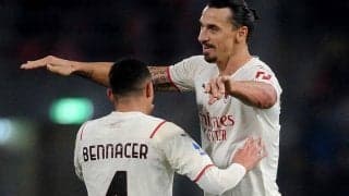 9人ボローニャに一時追いつかれるもミラン、イブラ弾含む終盤の2発で競り勝つ《セリエA》