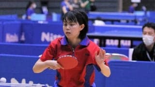 高岡龍谷高・細川、女子単複で通過　男子単は大正大・赤尾が制す＜卓球・全日本富山県予選＞