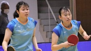 トップ名古屋新加入の鶴岡・枝廣、単複で予選通過＜卓球・全日本兵庫県予選＞