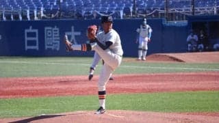 「未来のエース候補」法大・篠木健太郎が初先発で6回無失点の好投！東大は今季2勝目ならず引き分け【10/24 秋季東京六大学野球 法政大学vs東京大学】