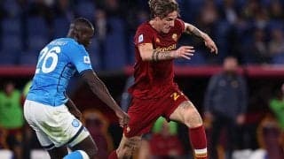 指揮官共に退席となった太陽デルビーはゴールレス! ホームで意地見せたローマがナポリの開幕連勝を「8」でストップ《セリエA》