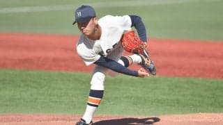 【大学野球】法大のスーパー1年・篠木健太郎が快投　プロ注目の超高校級投手が進学を選んだワケ