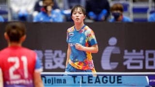 【Tリーグ】日本ペイントマレッツが2連勝で首位独走　大藤沙月、芝田沙季の活躍光る