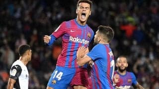 コウチーニョがラージョ戦でバルサ通算100試合出場へ!　約26億円のボーナス支払いはなし