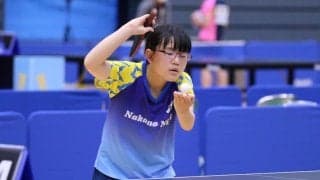 公立校でインハイ32の塚田桜姫、3種目出場　男子単は滝澤拓真が制す＜卓球・全日本長野県予選＞