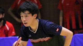 “公立の雄”高知工科大・鳥巣が男子単1位通過　女子複は国立大学生が代表に＜卓球・全日本佐賀県予選＞