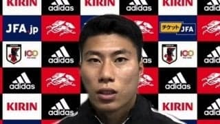 「決まって良かった」1トップで1ゴールのU-22日本代表FW細谷真大、目標のハットトリックは「もっと狙って行ければ」