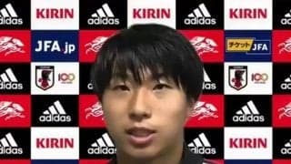 カットインから技ありゴールのU-22日本代表MF甲田英將、目指すは「メッシのようなドリブラーに」
