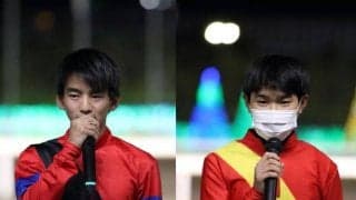 【YJS船橋】勝利した池谷匠翔騎手・篠谷葵騎手のコメント