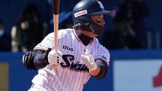 「雄平ちゃんがいる！」　優勝直前、勝利のグータッチに加わる“白T男性”に燕党歓喜