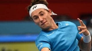 今季シングルス50勝目を達成