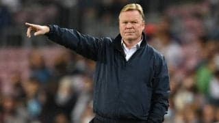 クラシコ敗戦から巻き返したいバルサ、クーマン監督「勝利を常に求めている」