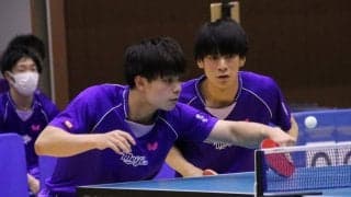 男子複でアジア王者参戦　Tリーガー集結し大学卓球の頂点決める大会始まる＜全日学見どころ＞