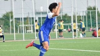 【サッカー部男子】大経大に１－１で勝ち点１を分け合う