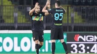 伏兵コンビ、ダンブロージオ&ディマルコ弾のインテルが10人エンポリに快勝《セリエA》