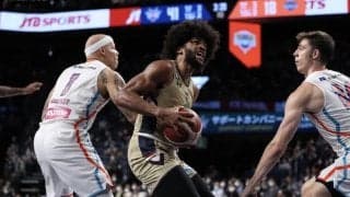 終始広島を圧倒した琉球が同地区上位対決で30点差快勝…クーリーが13得点17リバウンド